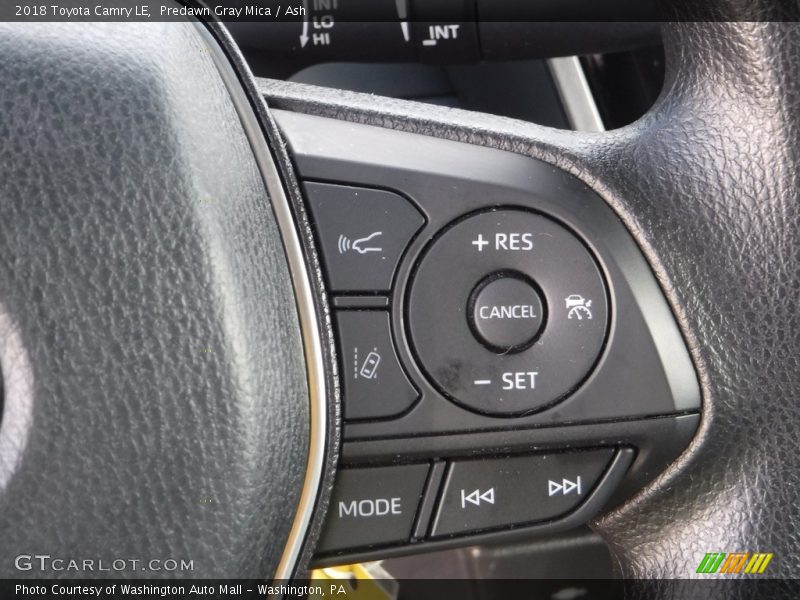 Predawn Gray Mica / Ash 2018 Toyota Camry LE