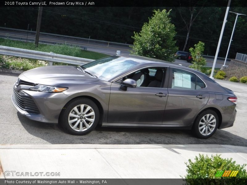 Predawn Gray Mica / Ash 2018 Toyota Camry LE