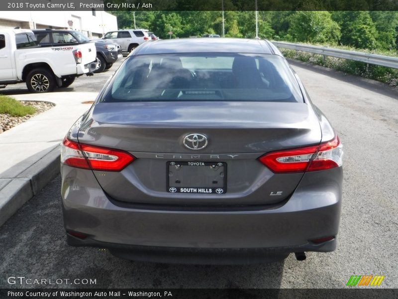 Predawn Gray Mica / Ash 2018 Toyota Camry LE