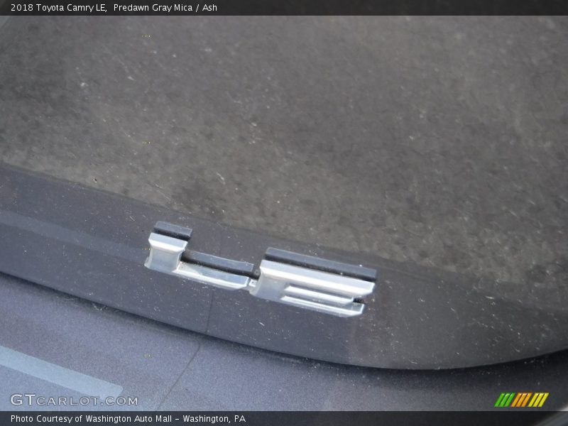 Predawn Gray Mica / Ash 2018 Toyota Camry LE