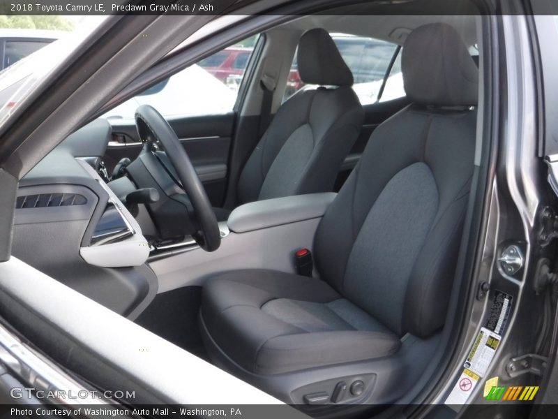 Predawn Gray Mica / Ash 2018 Toyota Camry LE