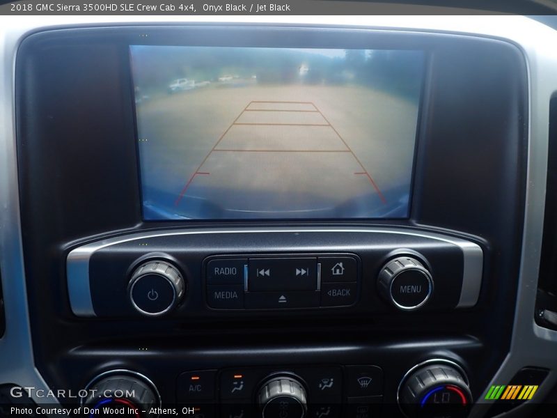 Onyx Black / Jet Black 2018 GMC Sierra 3500HD SLE Crew Cab 4x4