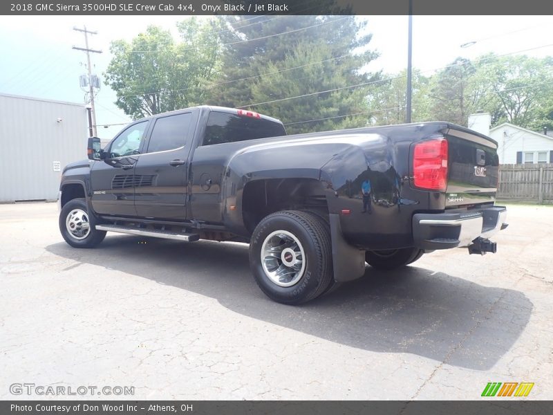 Onyx Black / Jet Black 2018 GMC Sierra 3500HD SLE Crew Cab 4x4