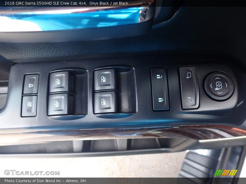 Onyx Black / Jet Black 2018 GMC Sierra 3500HD SLE Crew Cab 4x4