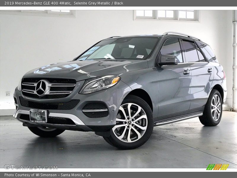 Selenite Grey Metallic / Black 2019 Mercedes-Benz GLE 400 4Matic