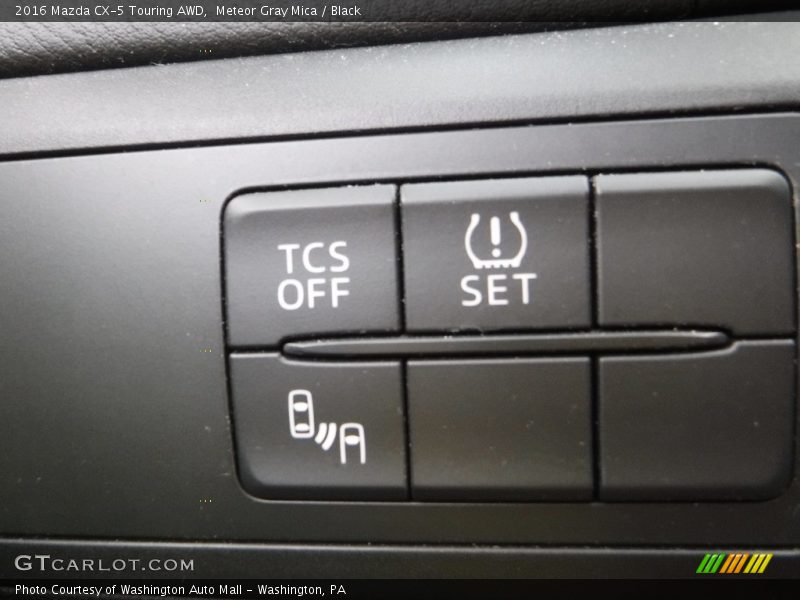 Meteor Gray Mica / Black 2016 Mazda CX-5 Touring AWD
