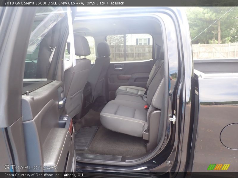 Onyx Black / Jet Black 2018 GMC Sierra 3500HD SLE Crew Cab 4x4