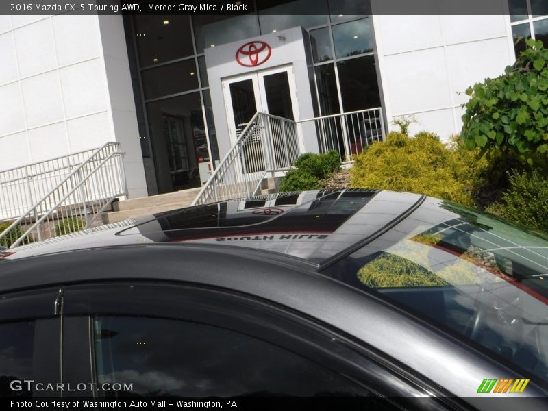 Meteor Gray Mica / Black 2016 Mazda CX-5 Touring AWD