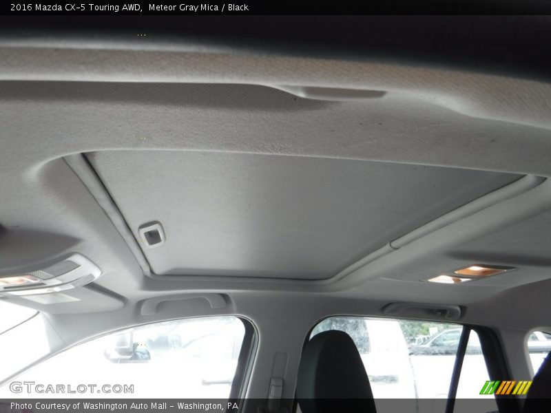 Meteor Gray Mica / Black 2016 Mazda CX-5 Touring AWD