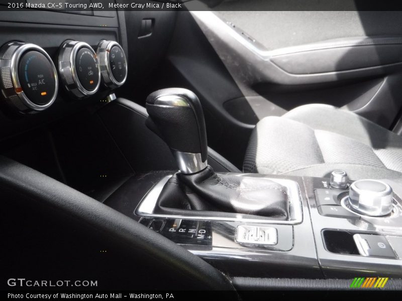 Meteor Gray Mica / Black 2016 Mazda CX-5 Touring AWD
