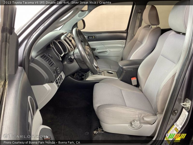 Silver Streak Mica / Graphite 2013 Toyota Tacoma V6 SR5 Double Cab 4x4