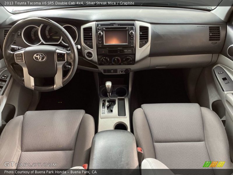 Silver Streak Mica / Graphite 2013 Toyota Tacoma V6 SR5 Double Cab 4x4