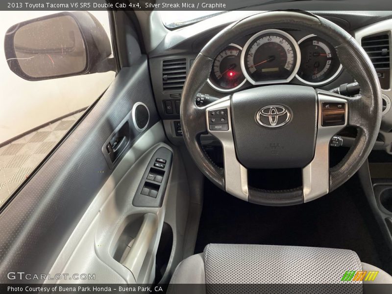 Silver Streak Mica / Graphite 2013 Toyota Tacoma V6 SR5 Double Cab 4x4