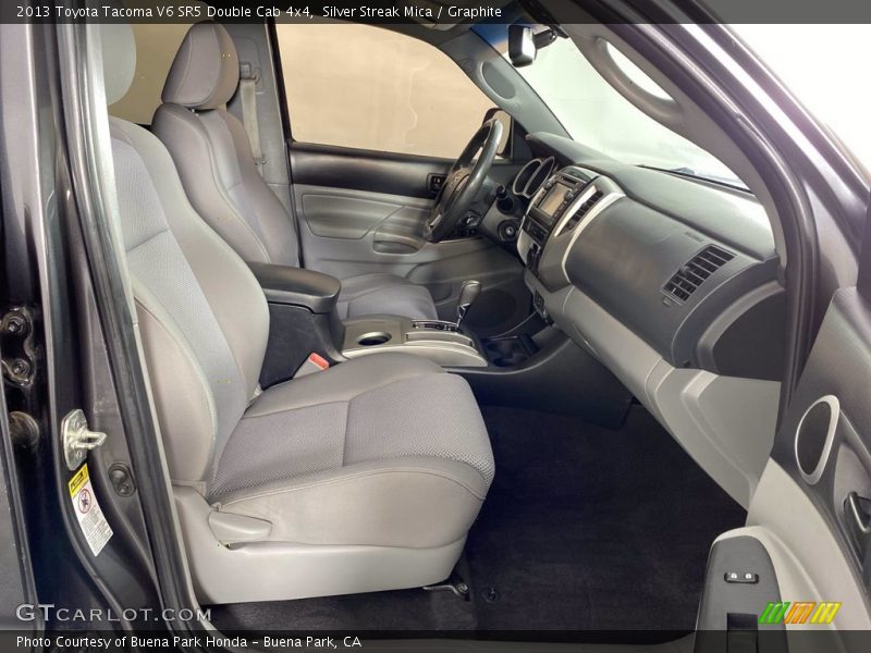 Silver Streak Mica / Graphite 2013 Toyota Tacoma V6 SR5 Double Cab 4x4