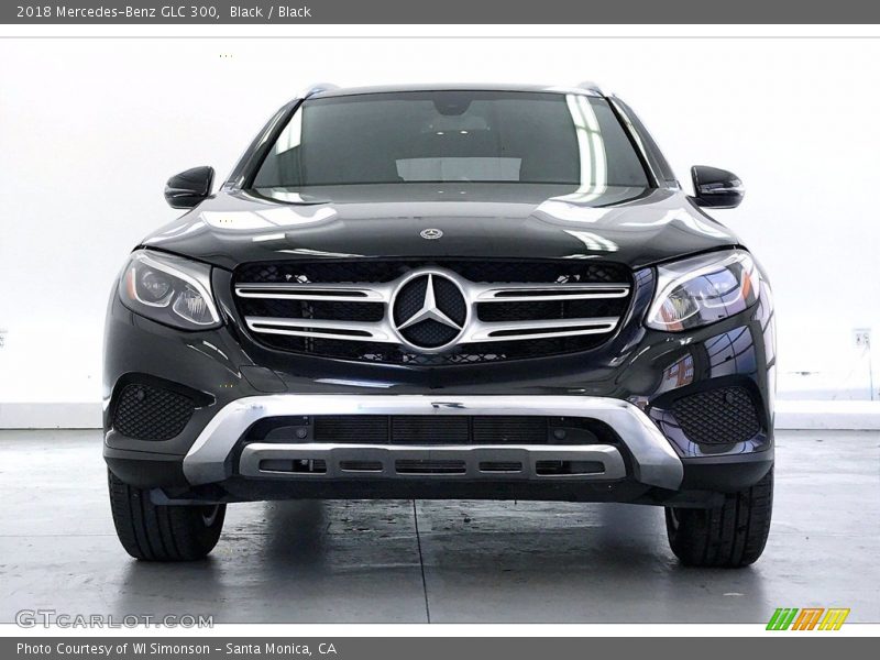Black / Black 2018 Mercedes-Benz GLC 300