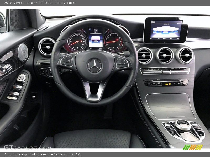 Black / Black 2018 Mercedes-Benz GLC 300