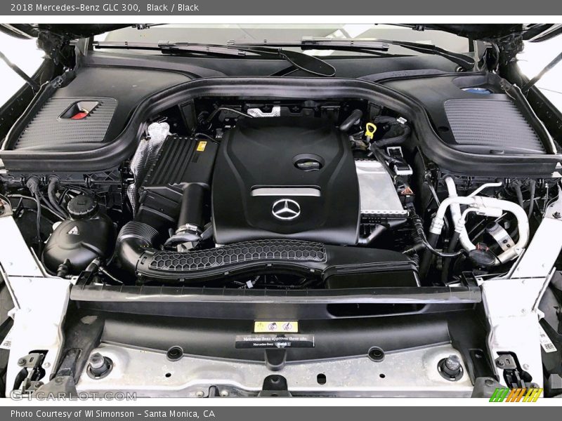 Black / Black 2018 Mercedes-Benz GLC 300