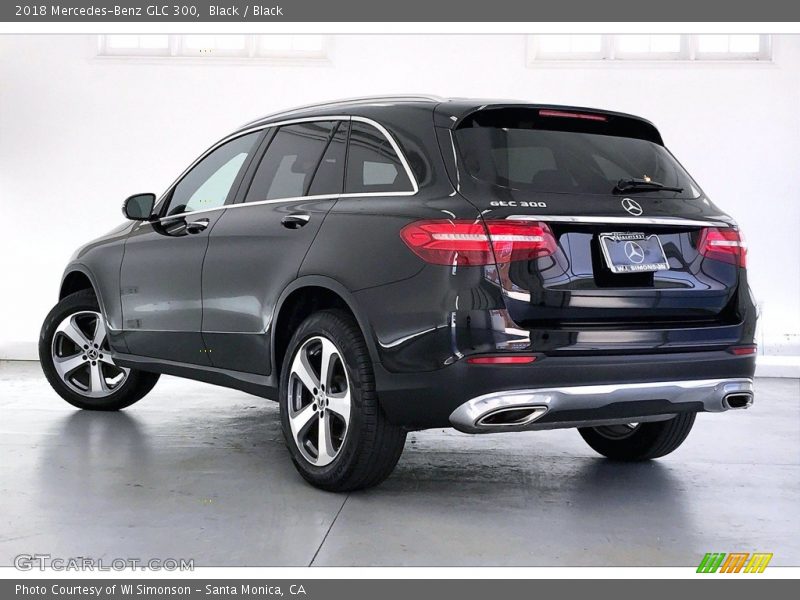 Black / Black 2018 Mercedes-Benz GLC 300