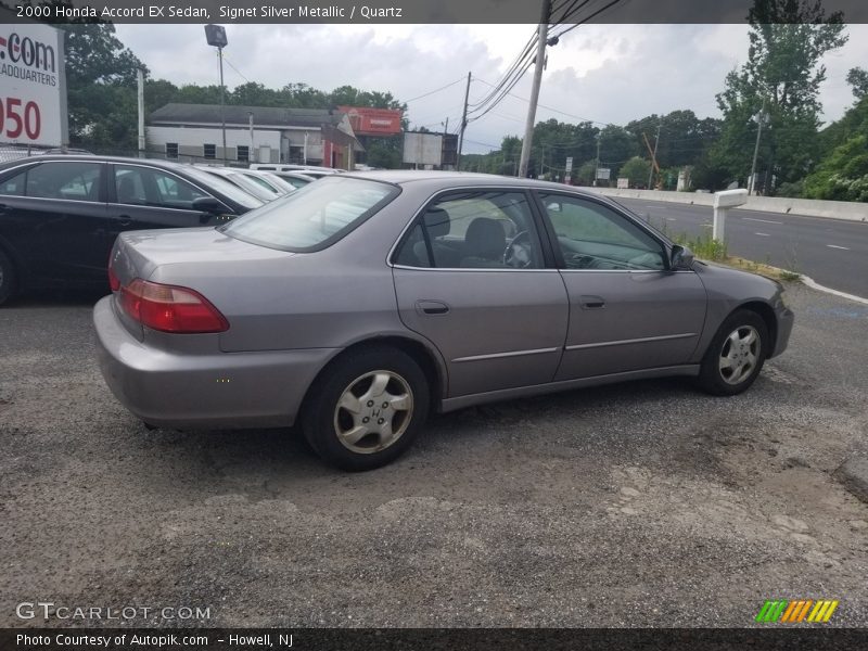 Signet Silver Metallic / Quartz 2000 Honda Accord EX Sedan