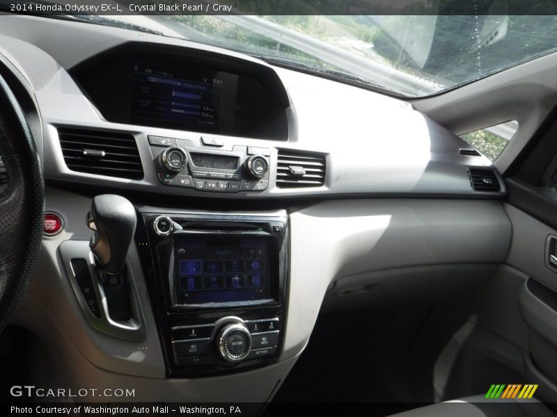 Crystal Black Pearl / Gray 2014 Honda Odyssey EX-L
