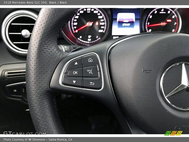 Black / Black 2018 Mercedes-Benz GLC 300