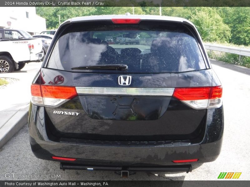 Crystal Black Pearl / Gray 2014 Honda Odyssey EX-L