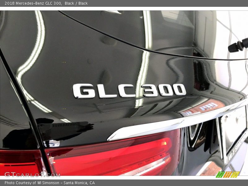Black / Black 2018 Mercedes-Benz GLC 300