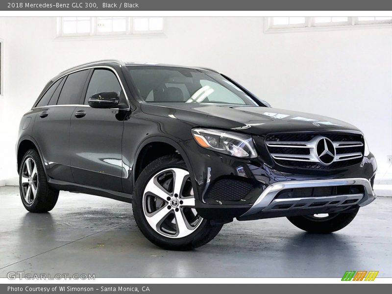 Black / Black 2018 Mercedes-Benz GLC 300