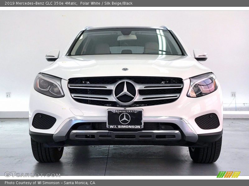 Polar White / Silk Beige/Black 2019 Mercedes-Benz GLC 350e 4Matic
