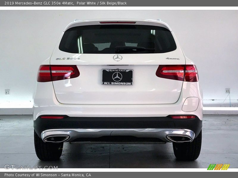 Polar White / Silk Beige/Black 2019 Mercedes-Benz GLC 350e 4Matic