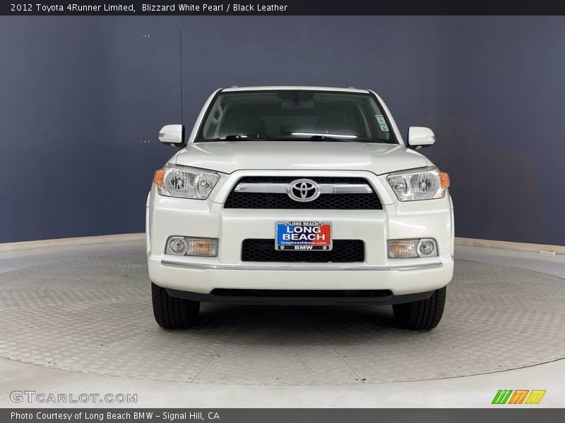 Blizzard White Pearl / Black Leather 2012 Toyota 4Runner Limited