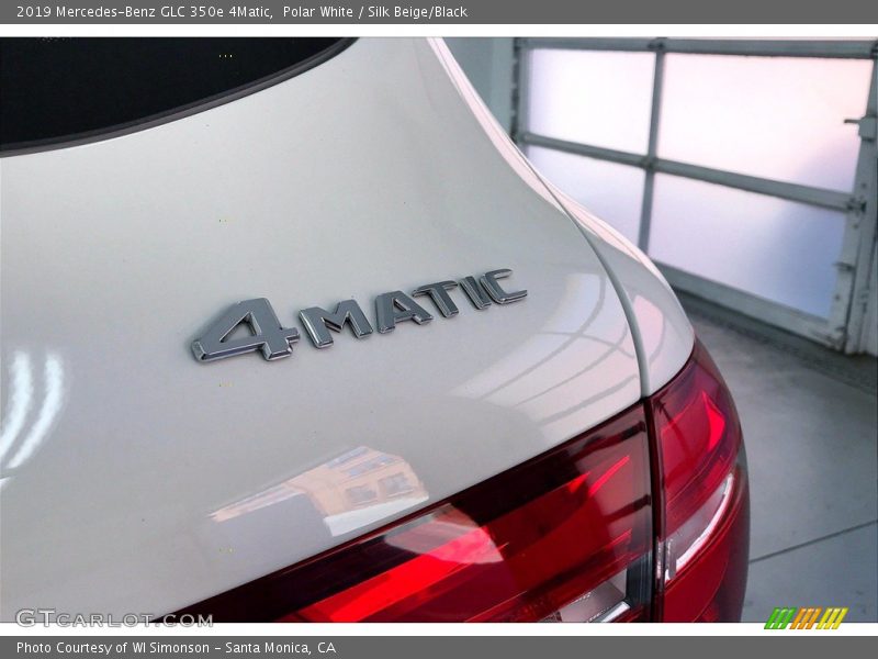 Polar White / Silk Beige/Black 2019 Mercedes-Benz GLC 350e 4Matic