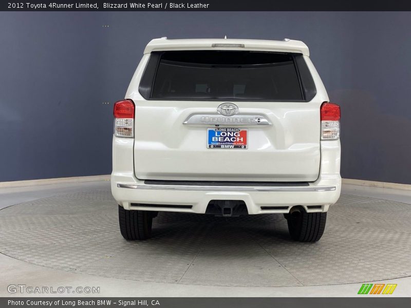Blizzard White Pearl / Black Leather 2012 Toyota 4Runner Limited