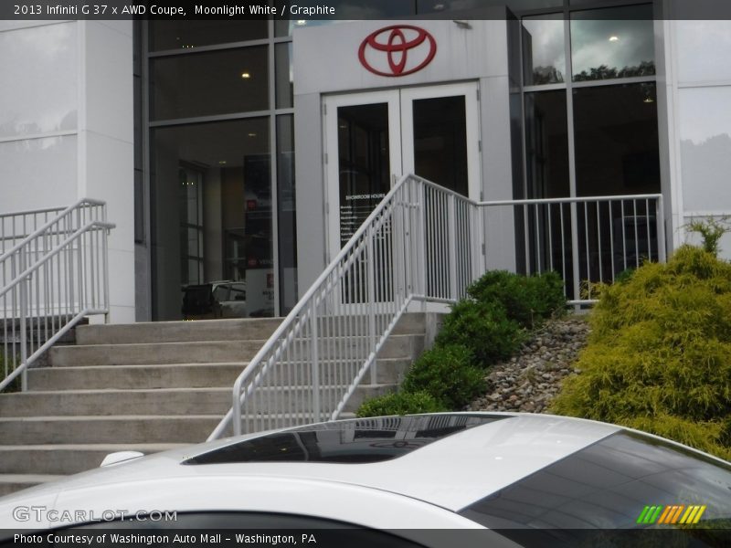 Moonlight White / Graphite 2013 Infiniti G 37 x AWD Coupe