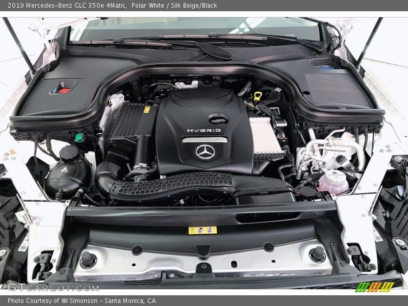 Polar White / Silk Beige/Black 2019 Mercedes-Benz GLC 350e 4Matic