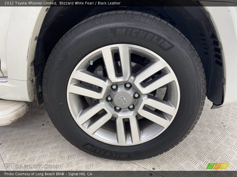 Blizzard White Pearl / Black Leather 2012 Toyota 4Runner Limited