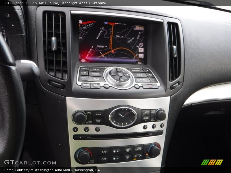 Moonlight White / Graphite 2013 Infiniti G 37 x AWD Coupe