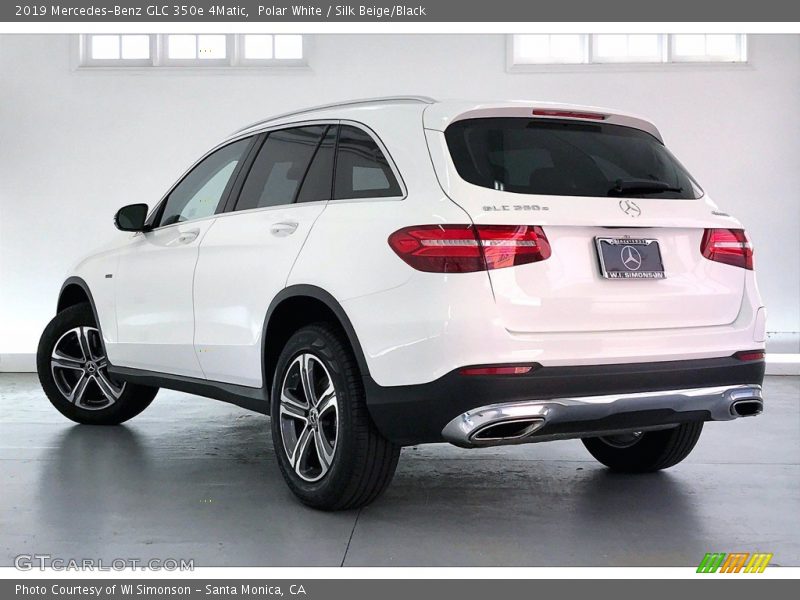 Polar White / Silk Beige/Black 2019 Mercedes-Benz GLC 350e 4Matic