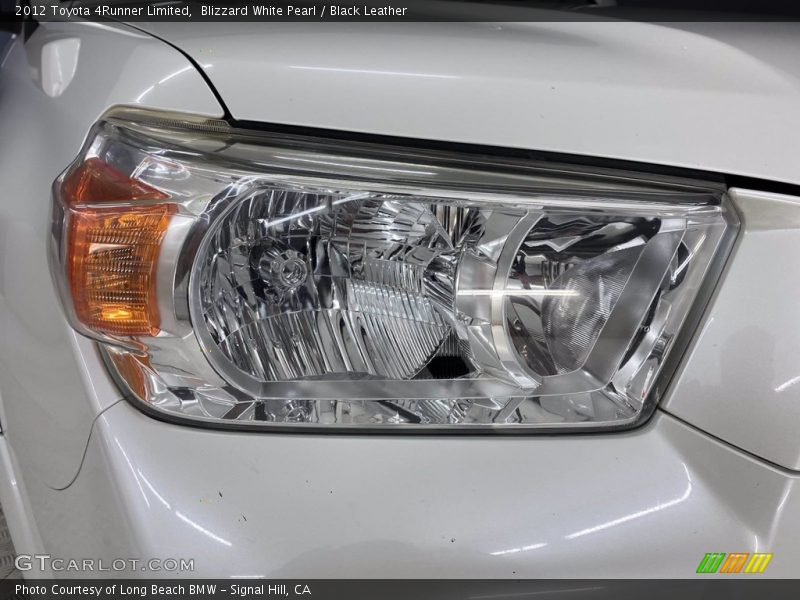 Blizzard White Pearl / Black Leather 2012 Toyota 4Runner Limited