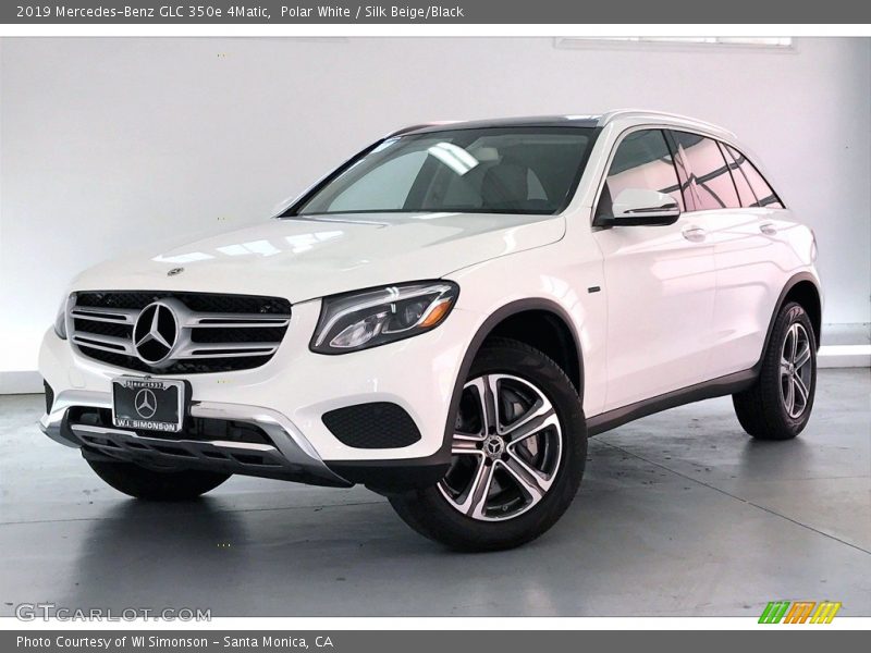 Polar White / Silk Beige/Black 2019 Mercedes-Benz GLC 350e 4Matic