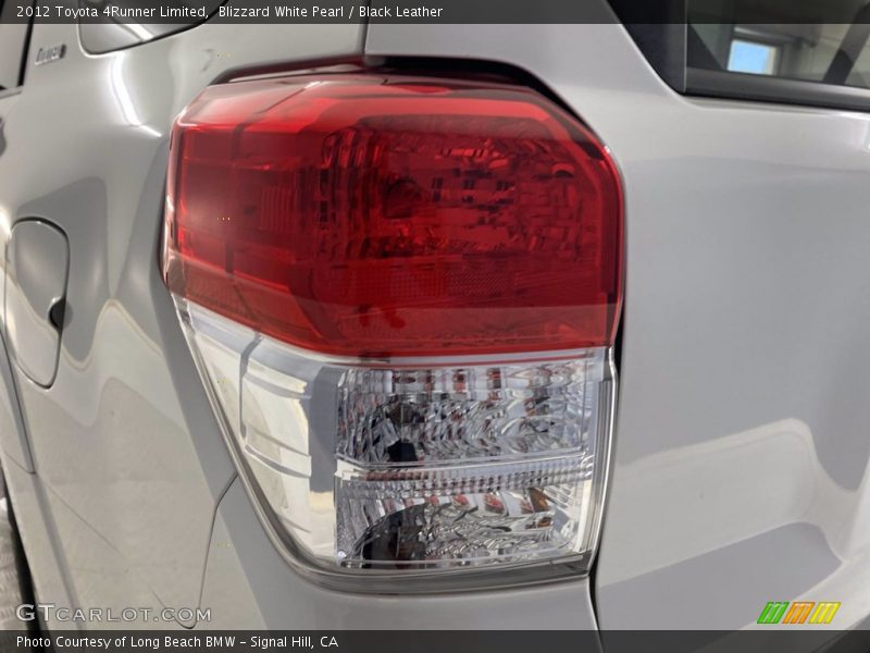 Blizzard White Pearl / Black Leather 2012 Toyota 4Runner Limited