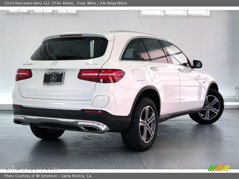 Polar White / Silk Beige/Black 2019 Mercedes-Benz GLC 350e 4Matic