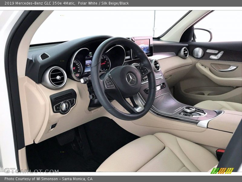 Polar White / Silk Beige/Black 2019 Mercedes-Benz GLC 350e 4Matic