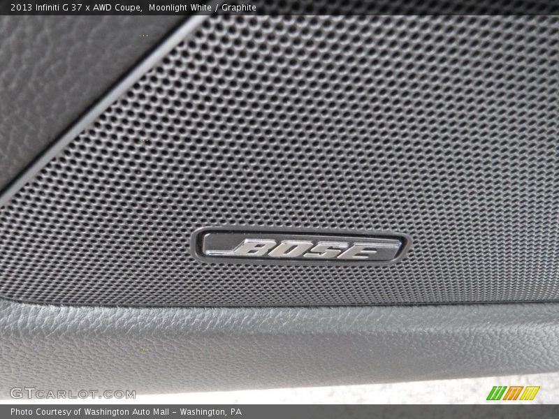 Moonlight White / Graphite 2013 Infiniti G 37 x AWD Coupe