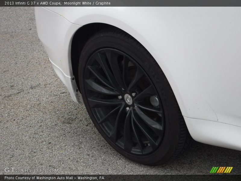 Moonlight White / Graphite 2013 Infiniti G 37 x AWD Coupe