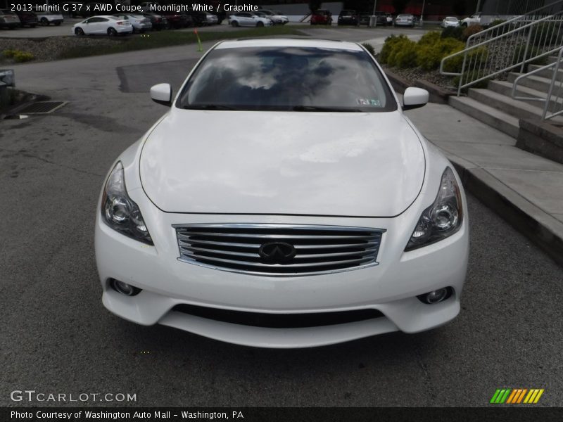Moonlight White / Graphite 2013 Infiniti G 37 x AWD Coupe