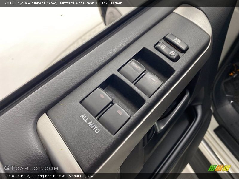 Blizzard White Pearl / Black Leather 2012 Toyota 4Runner Limited
