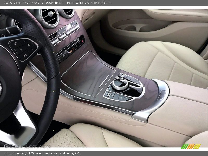 Polar White / Silk Beige/Black 2019 Mercedes-Benz GLC 350e 4Matic