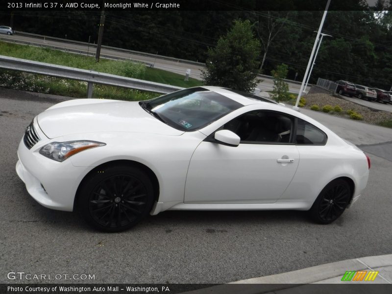 Moonlight White / Graphite 2013 Infiniti G 37 x AWD Coupe