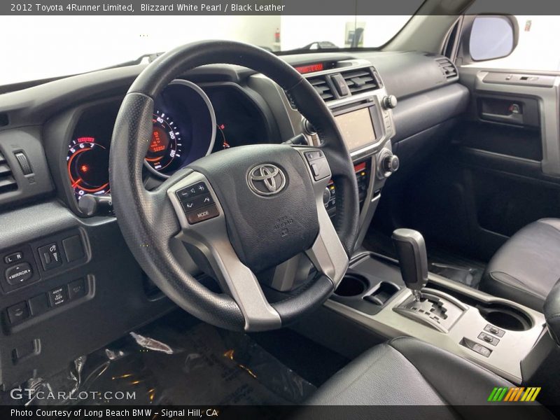 Blizzard White Pearl / Black Leather 2012 Toyota 4Runner Limited